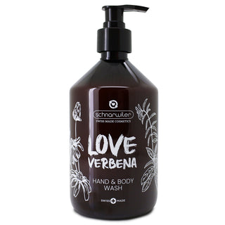 Schnarwiler LOVE VERBENA Hand & Body Wash mit Zitronenverbena & Echinacea