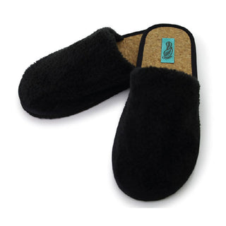 ReUseMe FLUFFY SLIPPERS, black (Fluffy slippers)